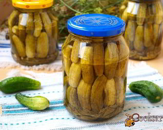 Сладкие маринованные огурчики