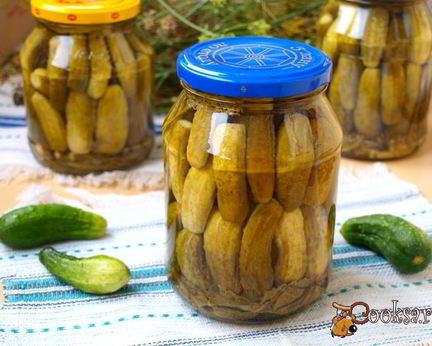 Сладкие маринованные огурчики
