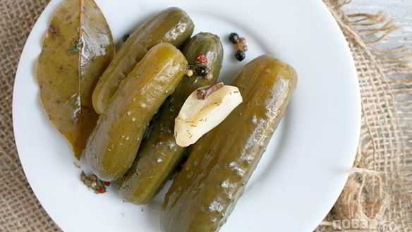 Рецепт Сладкие маринованные огурцы на зиму