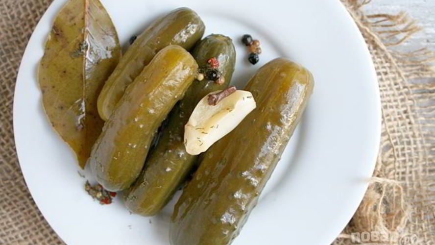 Рецепт сладкие маринованные огурцы на зиму