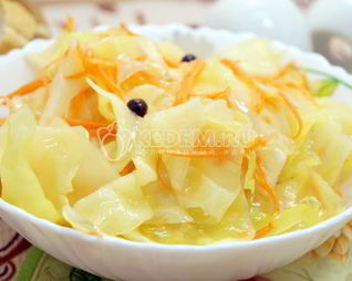 Вкусная маринованная капуста