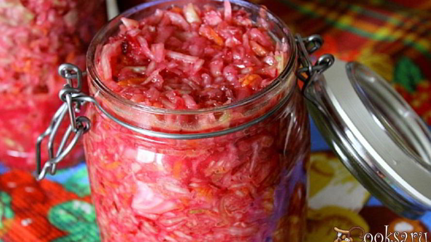 Рецепт закусочная маринованная капуста за 2 часа