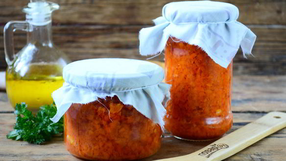 Рецепт Морковная икра на зиму