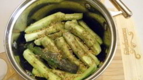 огурчики с горчицей на зиму