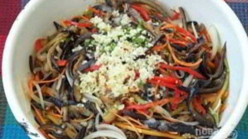 овощи по-корейски на зиму