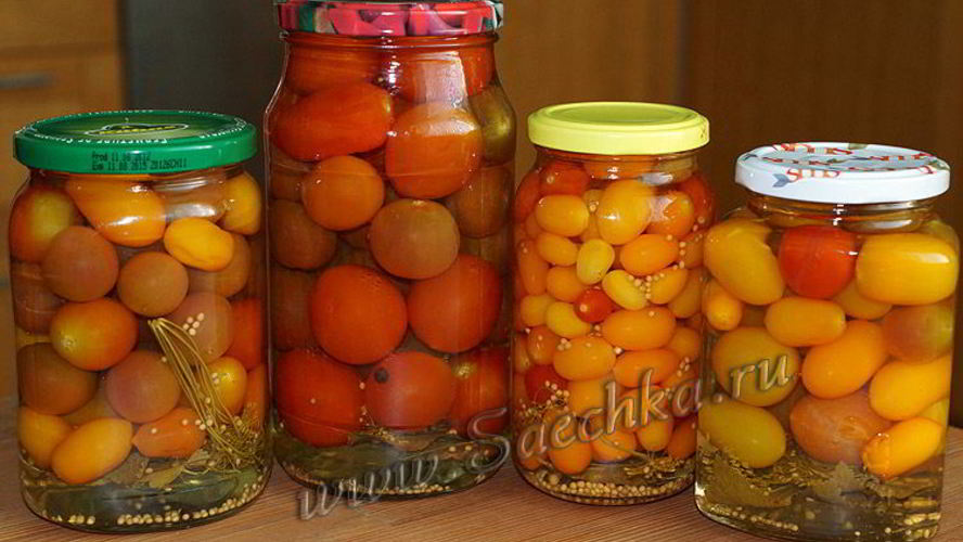 Рецепт помидоры на зиму