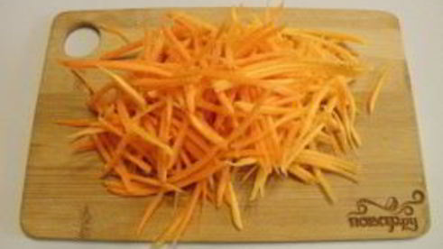 синенькие с морковкой и чесноком на зиму