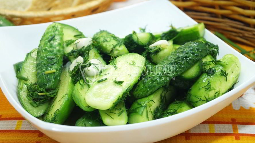 Рецепт быстрые малосольные огурцы