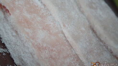 домашнее острое сало