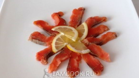 Рецепт Горбуша, соленая