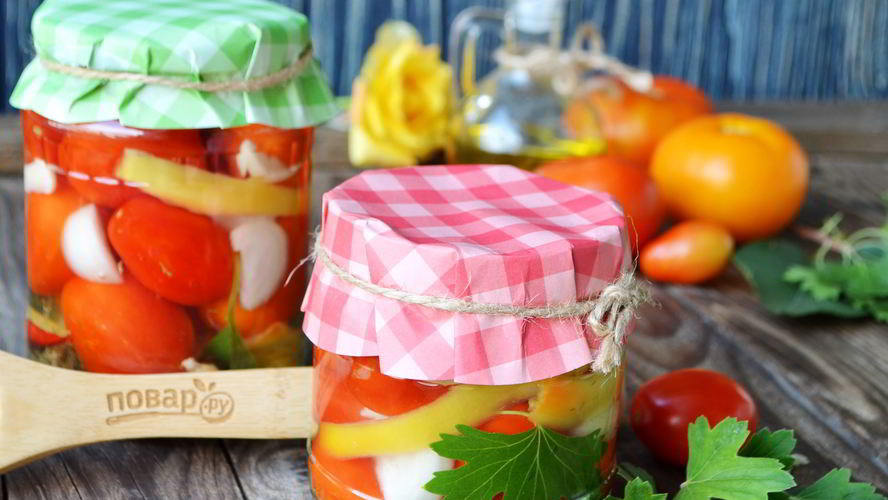 Рецепт консервированные помидоры