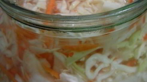 малосольная капуста с морковью