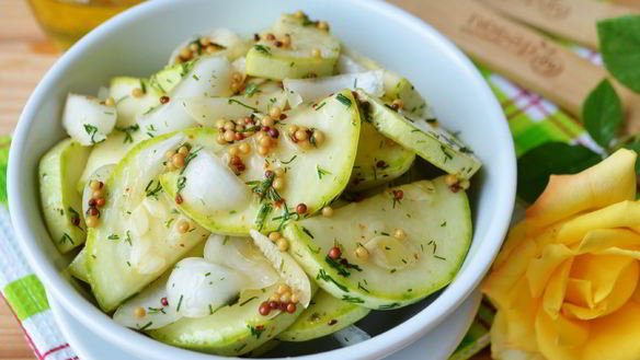 Рецепт Малосольные кабачки Хрустящие