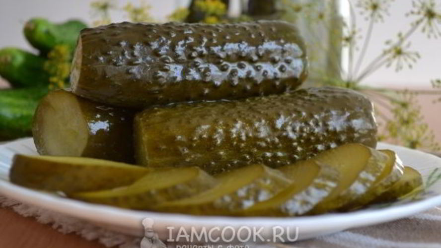 Рецепт малосольные огурцы в банке