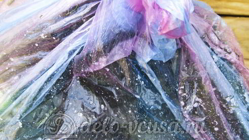 малосольные огурцы в пакете