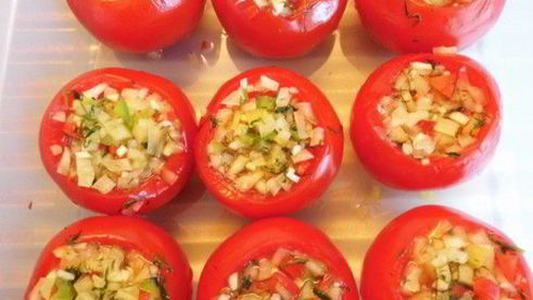 помидоры малосольные сухим способом