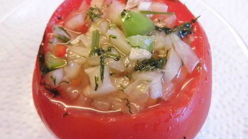 помидоры малосольные сухим способом