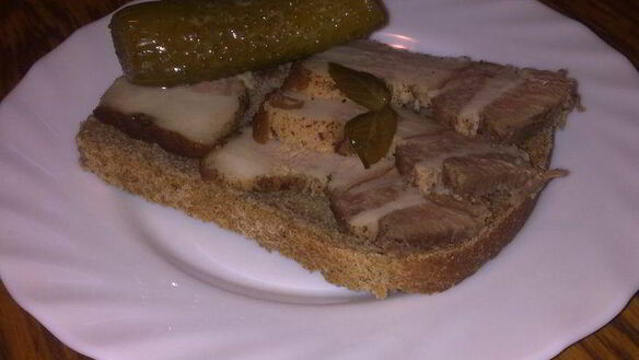 Рецепт Сало — бомба Для защитников отечества