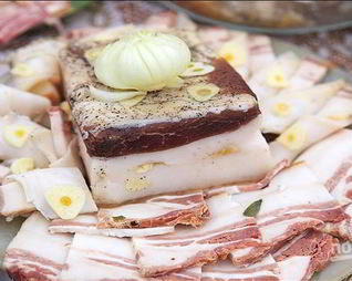 Сало соленое