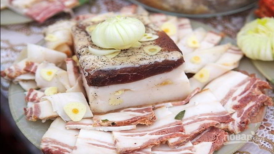 Рецепт сало соленое