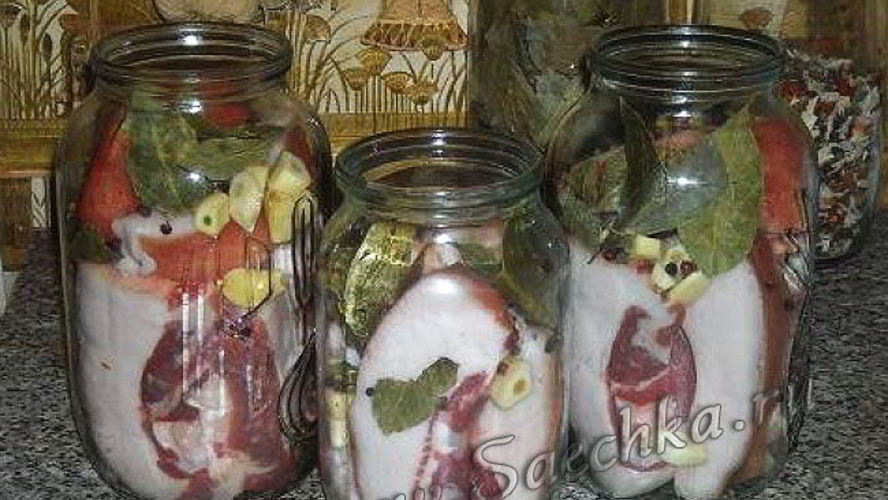 Рецепт сало в тузлуке