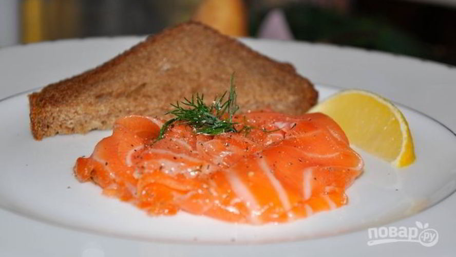 Рецепт семга соленая