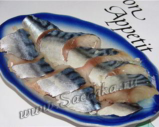 Соленая скумбрия