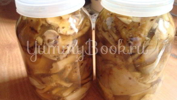 Рецепт Соленые грибы горячий способ