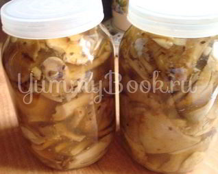 Соленые грибы горячий способ