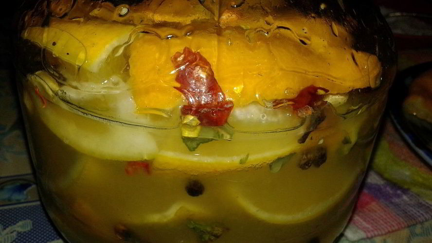 Рецепт соленые лимоны