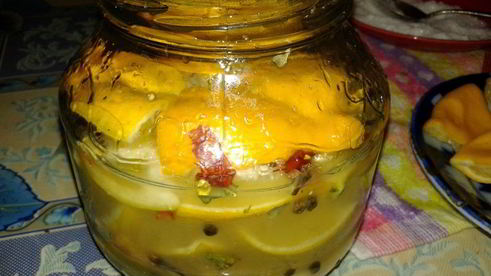 соленые лимоны