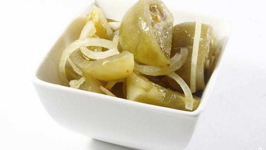 Рецепт соленые зеленые помидоры