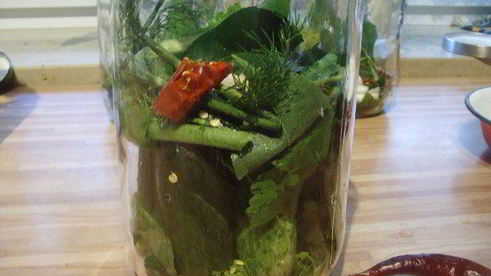 соленые огурцы на зиму