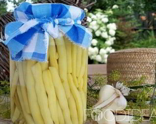 Спаржевая фасоль на зиму