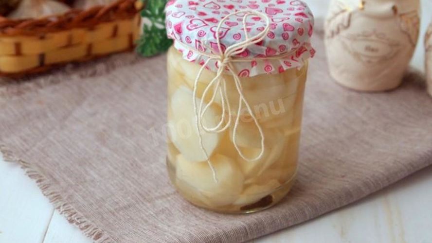 Рецепт топинамбур на зиму