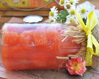 Арбузное варенье из мякоти