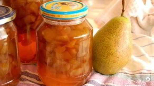 Рецепт Грушевое варенье с виноградом