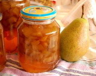 Грушевое варенье с виноградом