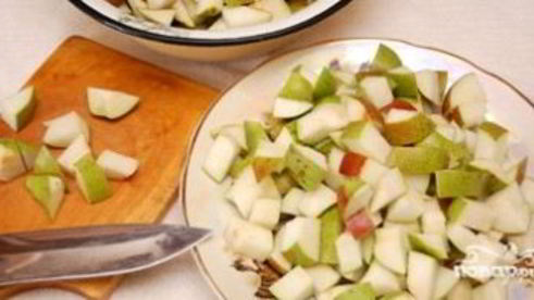 грушевое варенье с виноградом