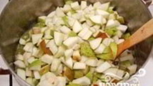 грушевое варенье с виноградом