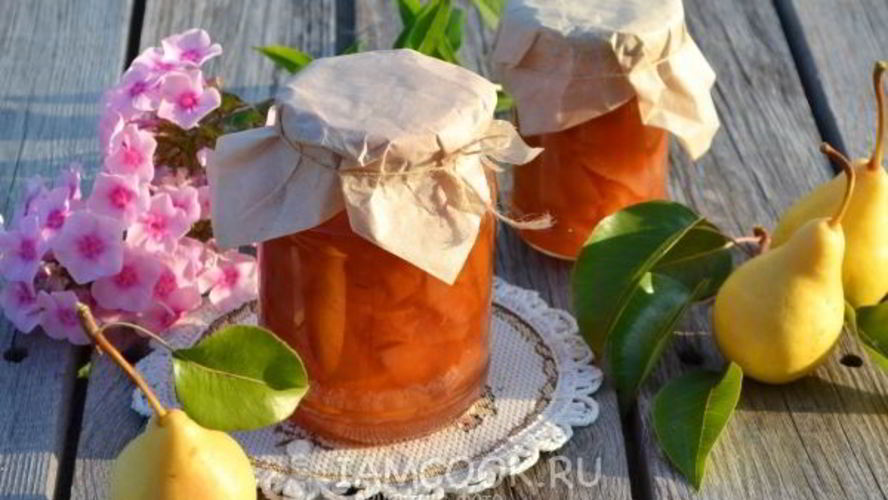 Рецепт грушевое варенье в мультиварке