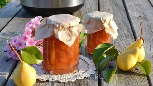 грушевое варенье в мультиварке