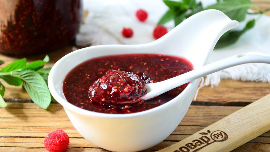 Рецепт густое варенье из малины