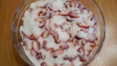 клубничное варенье без варки