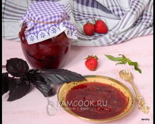 Клубничное варенье с мятой