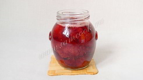 клубничное варенье с мятой