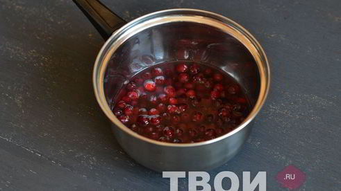 клюквенное варенье