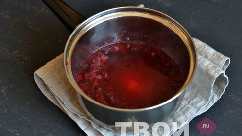 клюквенное варенье