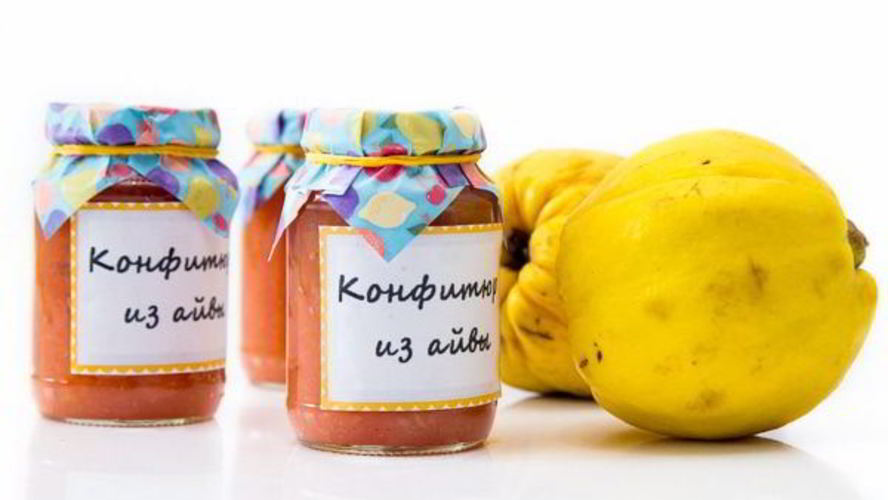 Рецепт конфитюр из айвы