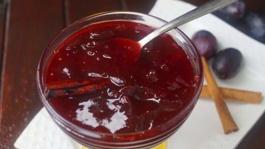 Рецепт пряное сливовое варенье